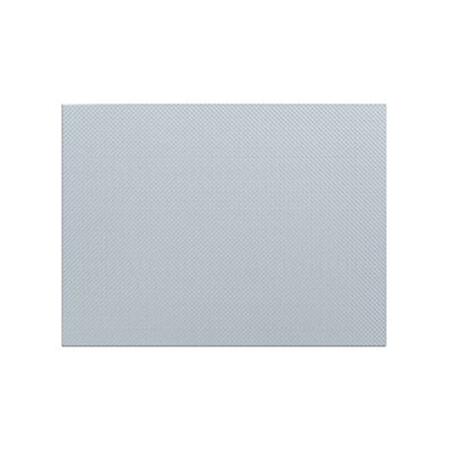 FABRICATION ENTERPRISES 18 x 24 x 0.08 in. Orfit Metallic Non Perforated Colors Non-Stick, Sonic Silver 24-5771-1